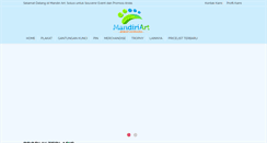 Desktop Screenshot of mandiriart.com